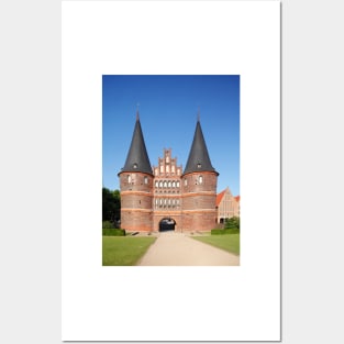 Holsten Gate, Luebeck, Schleswig-Holstein, Germany, Europe Posters and Art